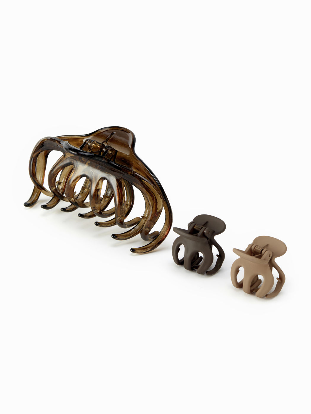 3PCS SLOID HAIR CLAW SET