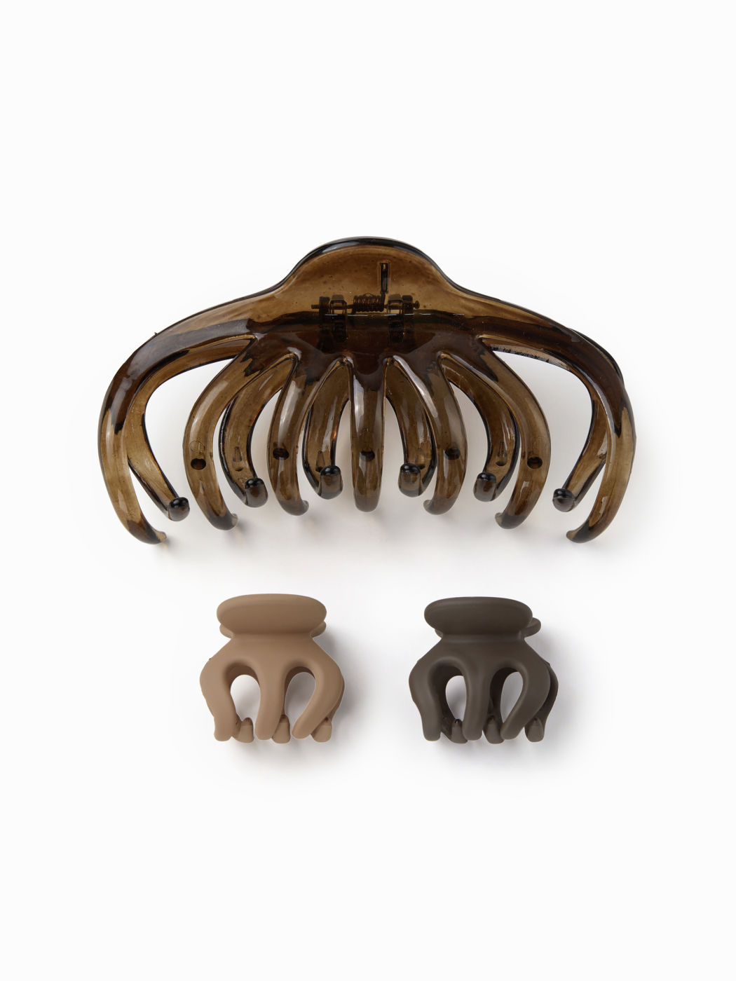 3PCS SLOID HAIR CLAW SET