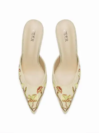 Lace Lace V-neck Floral Ruffle Maxi Dress For Vacation