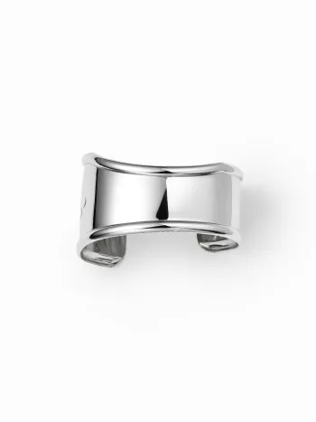 BRACCIALE RIGIDO APERTO LUCIDATO