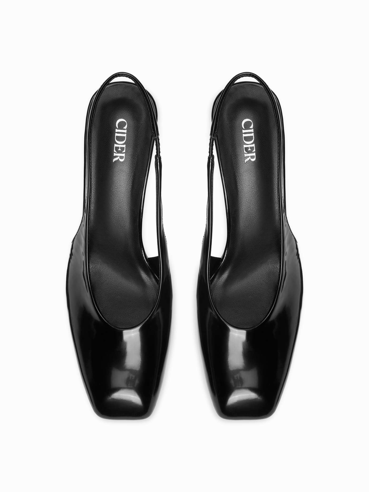 ADJUSTABLE STRAP SLINGBACK CHUNKY HEELS