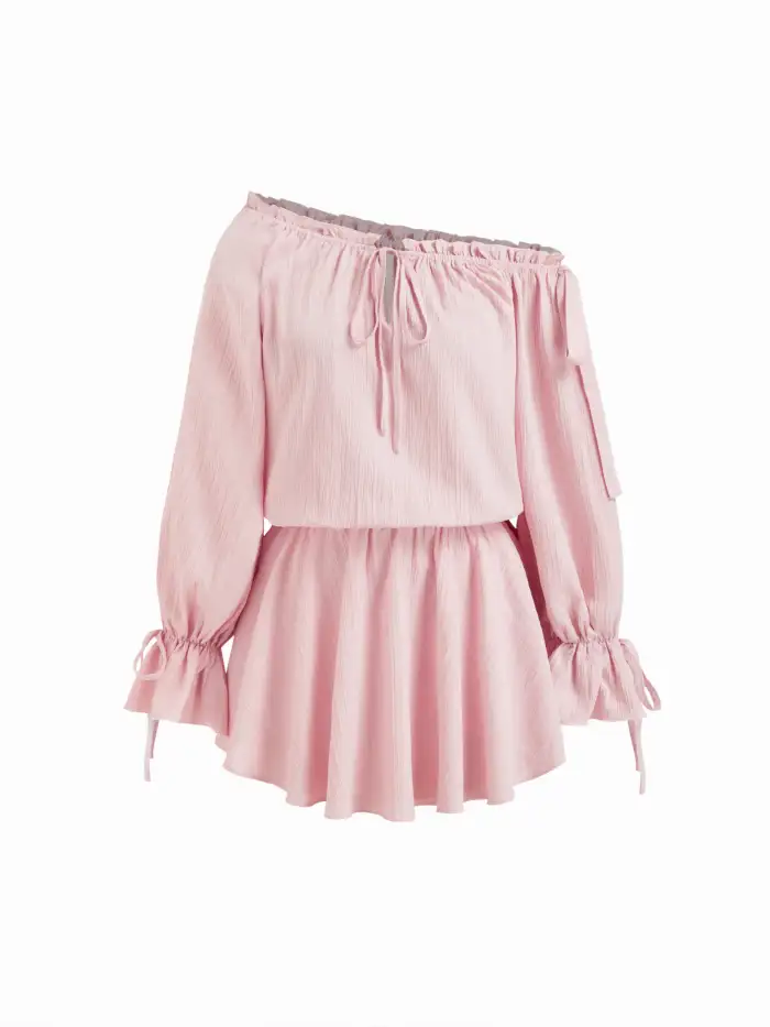 Tulle Corset Sweetheart Floral Layered Mini Dress