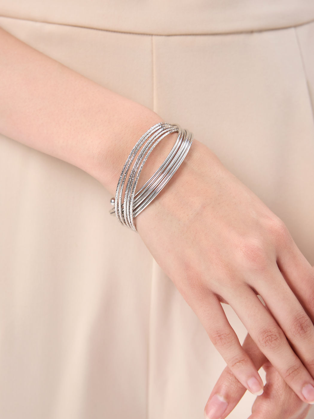 BRACCIALE APERTO MULTISTRATO E TRAMATO