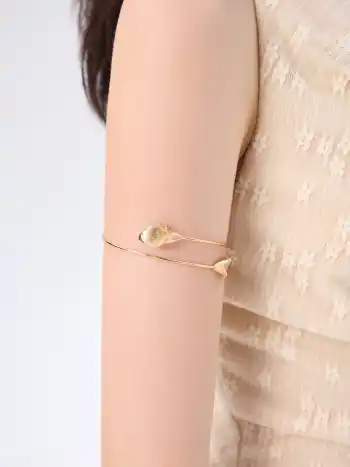 Blumen-Offene-Armmanschette