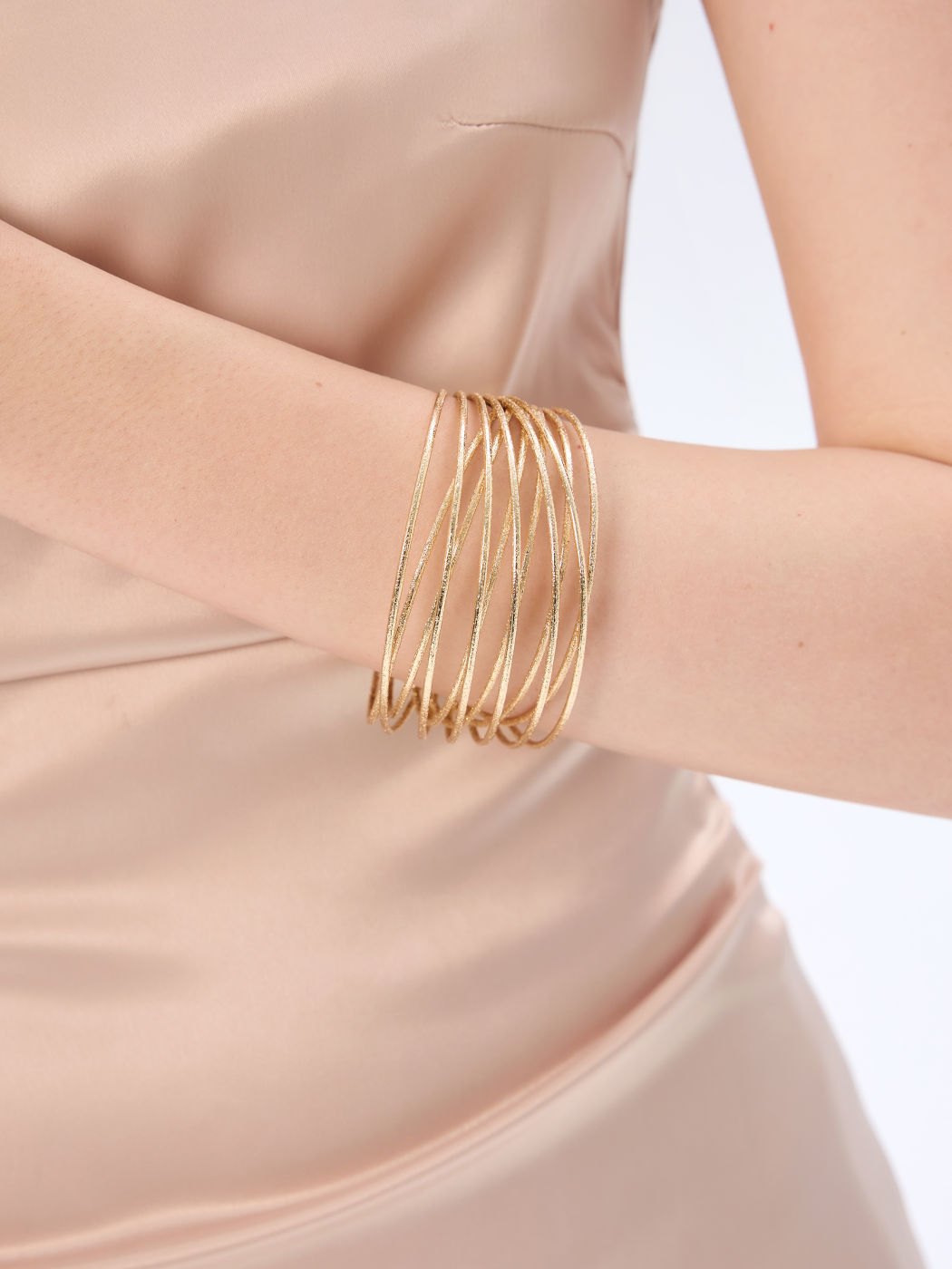 BRACCIALE APERTO INCROCIATO A STRATI