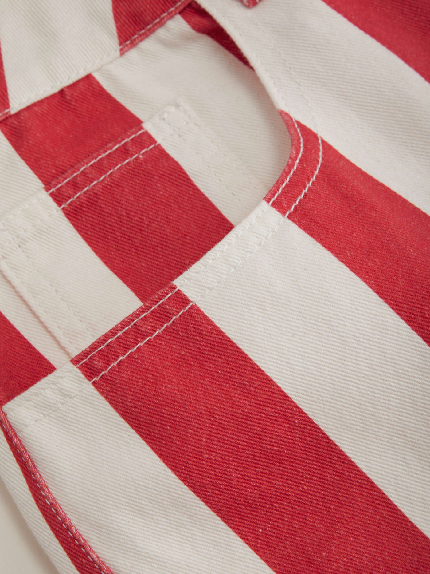 Denim Cider Denim Mid Rise Stripe Wide Leg Jeans Curve & Plus For Daily Casual Vacation