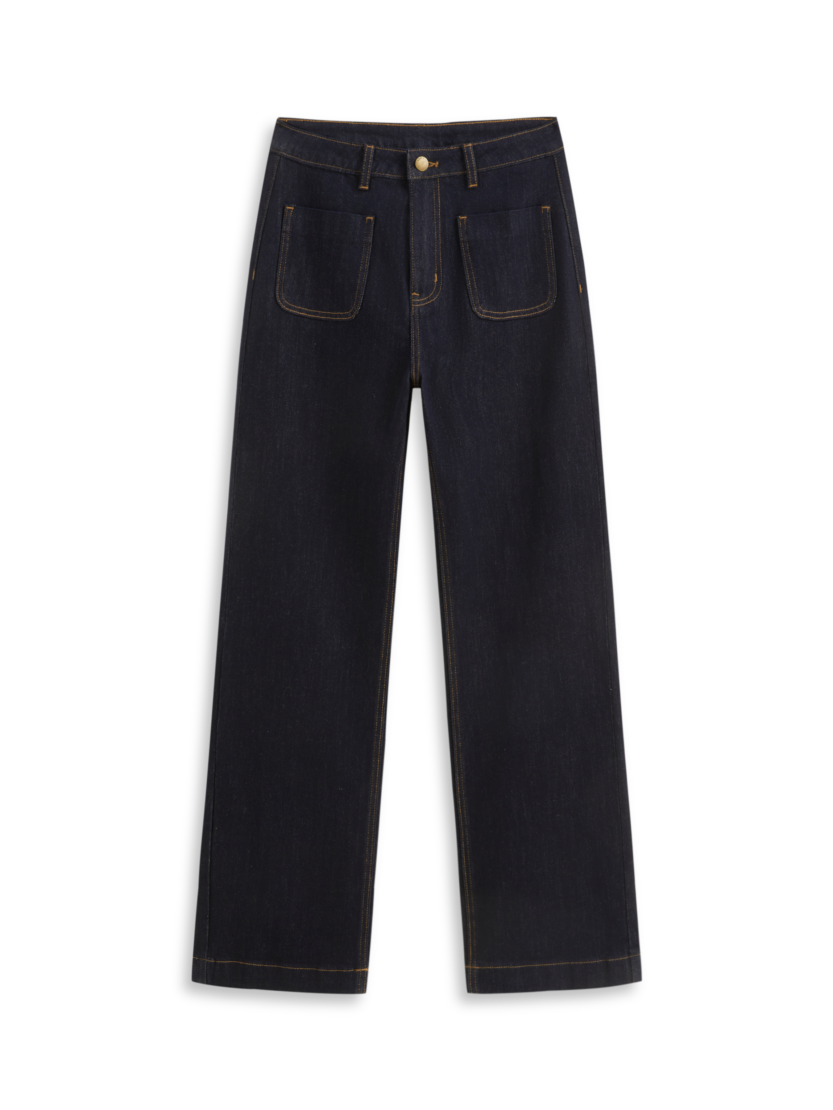 【Massimo dutti】メタリックエフェクトワイドジーパン デニム メタリックデニム ハイウエスト ポケット ワイドレッグ