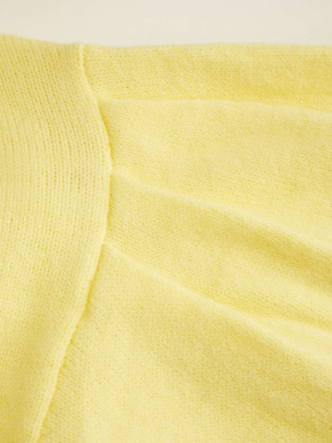 Knit Boat Neck Lantern Sleeve Oversized Top