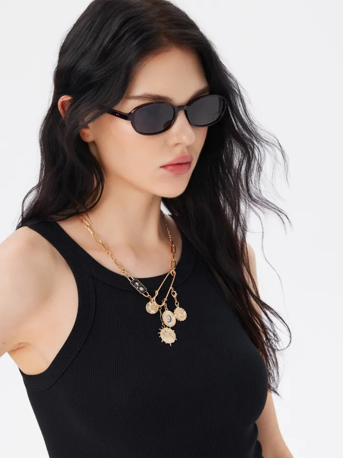 Acetic Acid Marble Grain Solid Hair Pin For Daily Casual Vacation