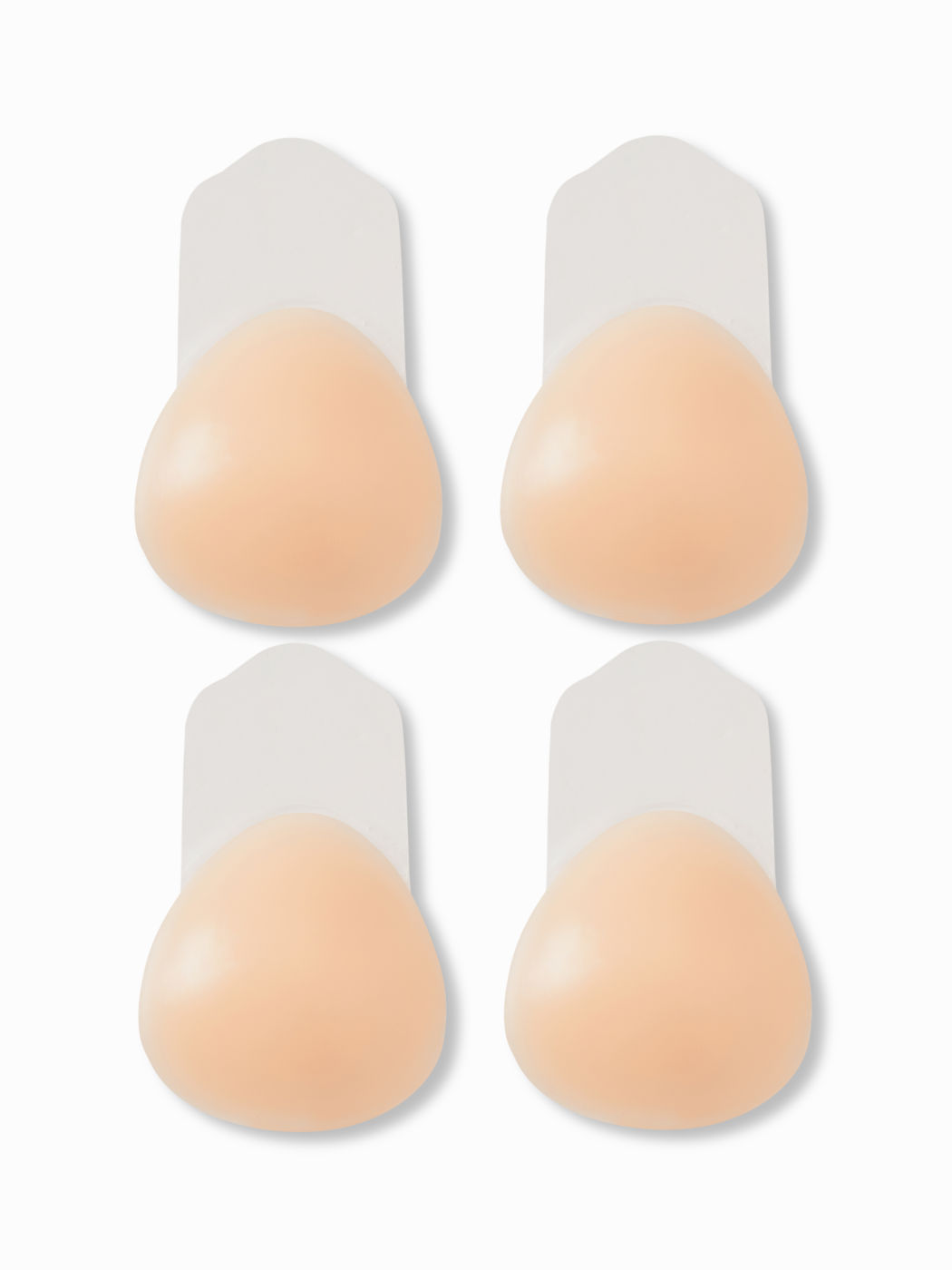 2 PAIRS REUSABLE ADHESIVE SILICONE NIPPLE COVERS