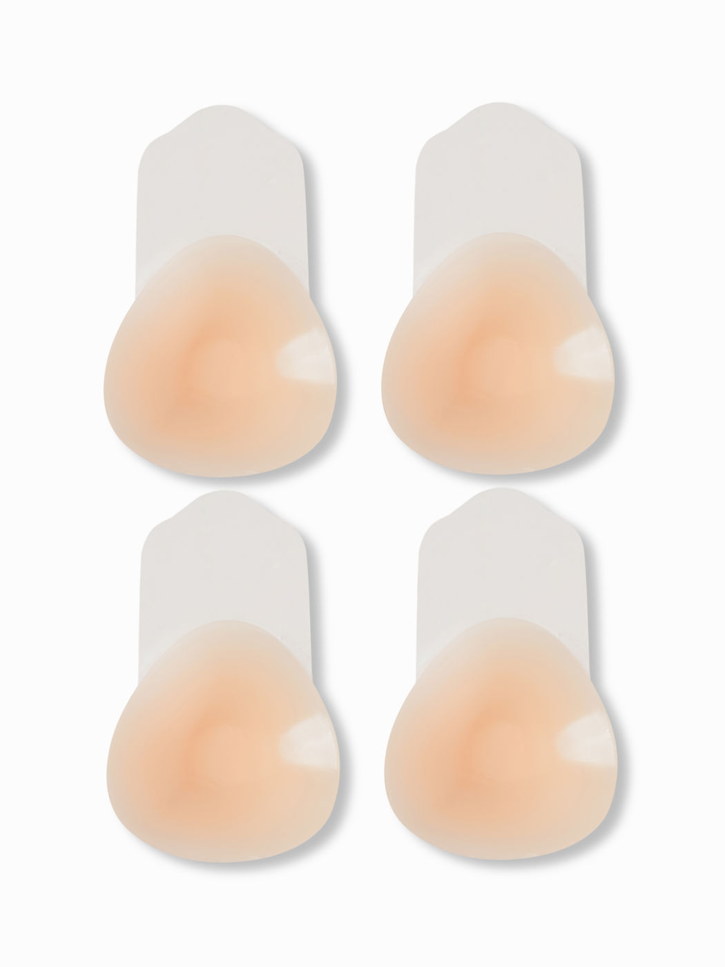 2 PAIRS REUSABLE ADHESIVE SILICONE NIPPLE COVERS