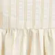 Woven Cotton-blend Striped Bow Ruffle Cami Top For School Daily Casual Vacation
