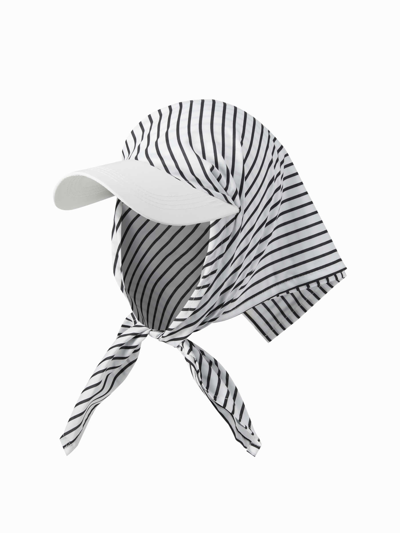 STRIPED HEADSCARF CAP