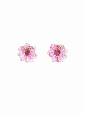 Blumenstud-Ohrringe