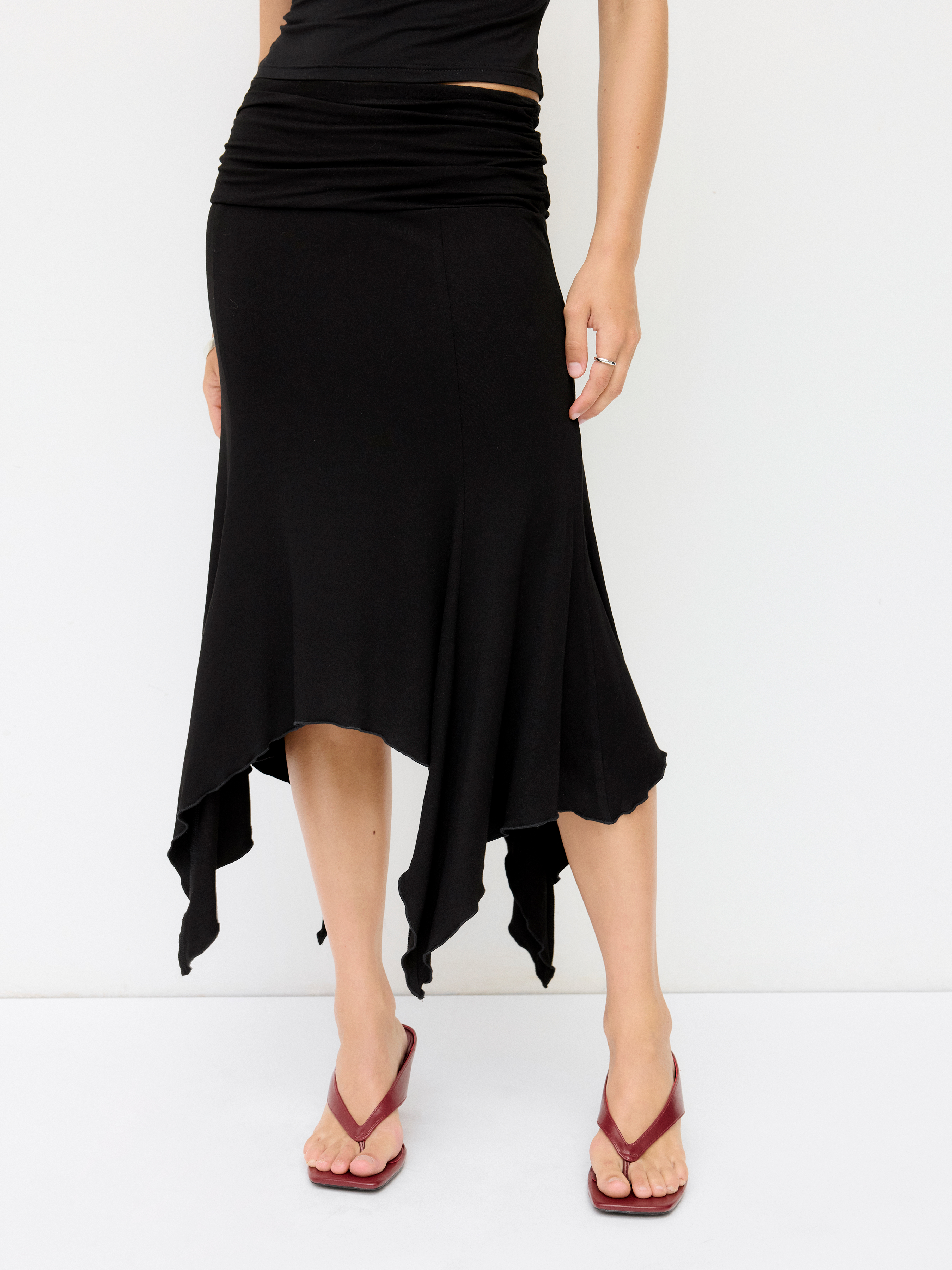Fairy Grunge Asymmetrical Skirt For Music Festival/Live