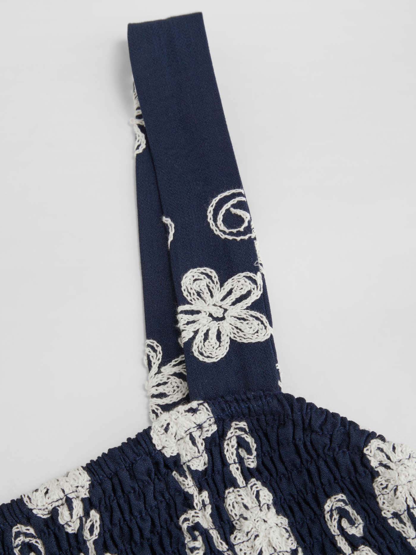 Floral Square Neck Shirred Maxi Dress