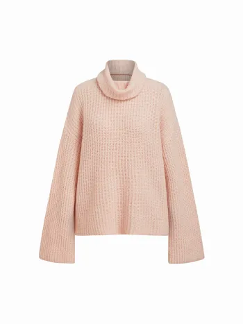 Satin Mid Rise Ruffle Maxi Skirt