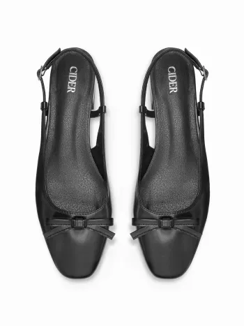 BOWKNOT SLINGBACK FLATS