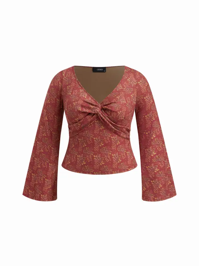 Mesh High Neck Lettuce Trim See-through Top Curve & Plus