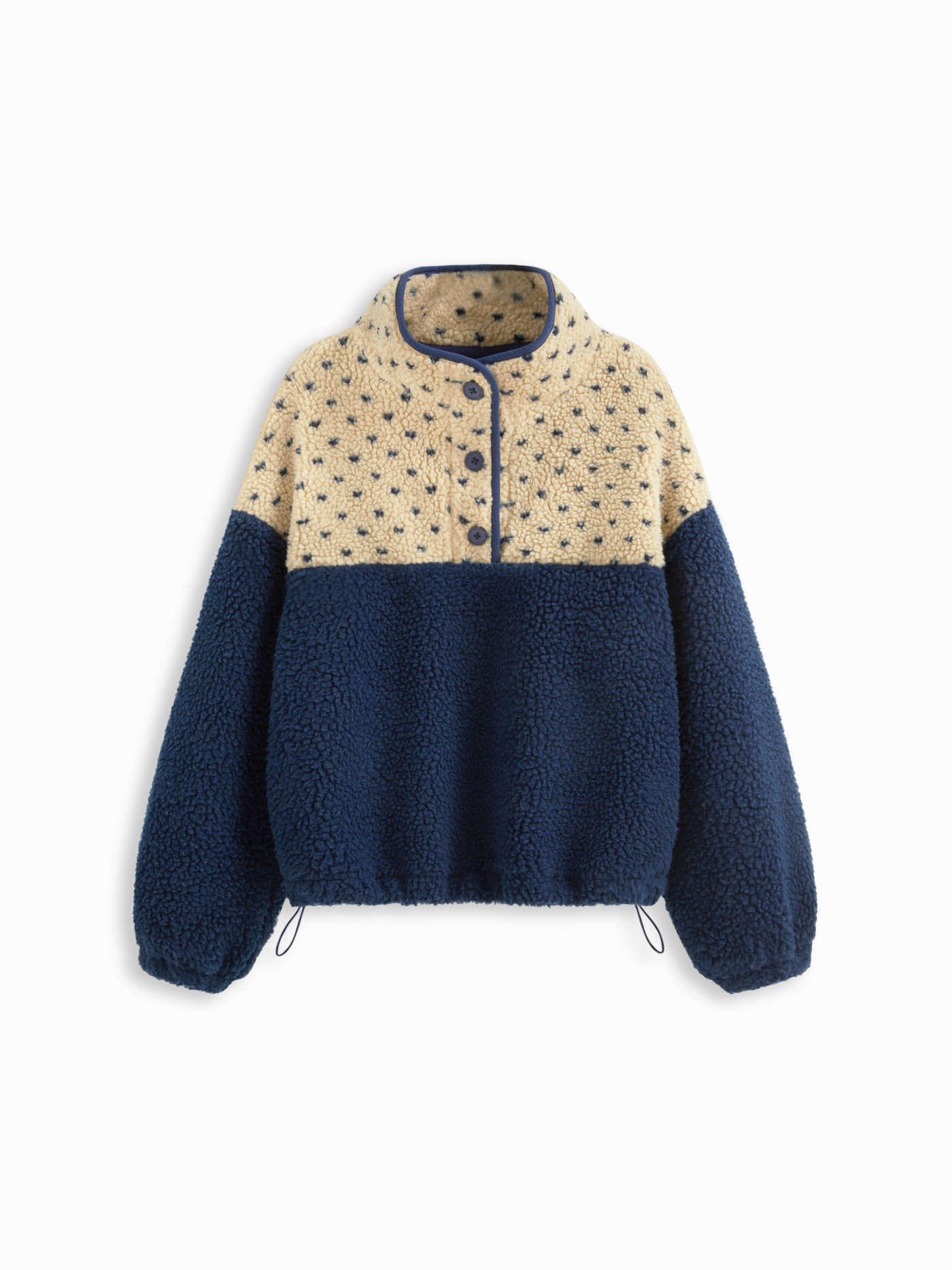 Knit Round Neckline Hollow Out Long Sleeve Crop Top