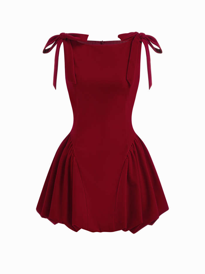 royal blue white dress Laura crystal strap flowers scuba Raika Sales unique elegant style NECK:15.75 - M Kaoa Red Low Back