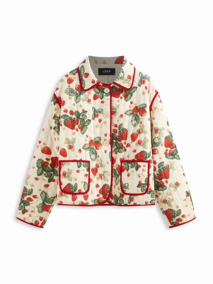 Corduroy Corduroy Stand Collar Solid Pocket Puffer Jacket For Daily Casual
