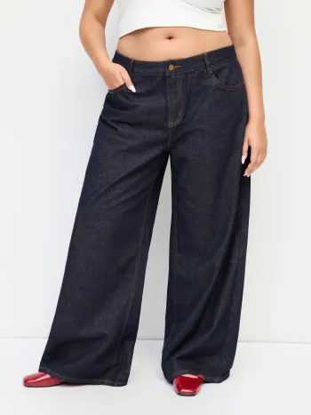 Low-Rise Baggy Curve & Plus