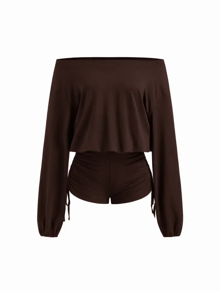 Acubi Woven Mid Rise Straight Leg Trousers