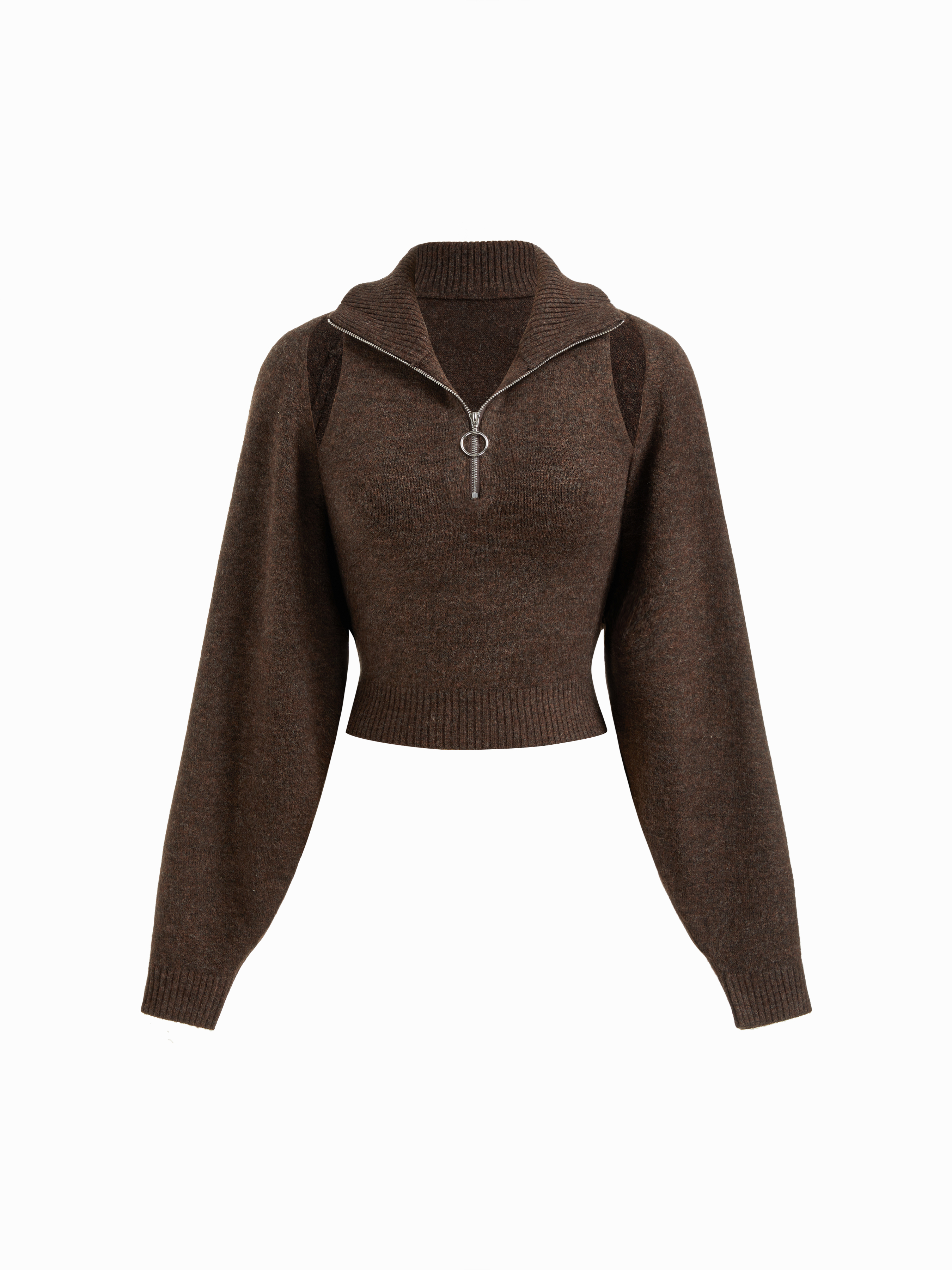 トップス A.PRESSECotton KnitPolo Collar Cardigan A.PRESSE 