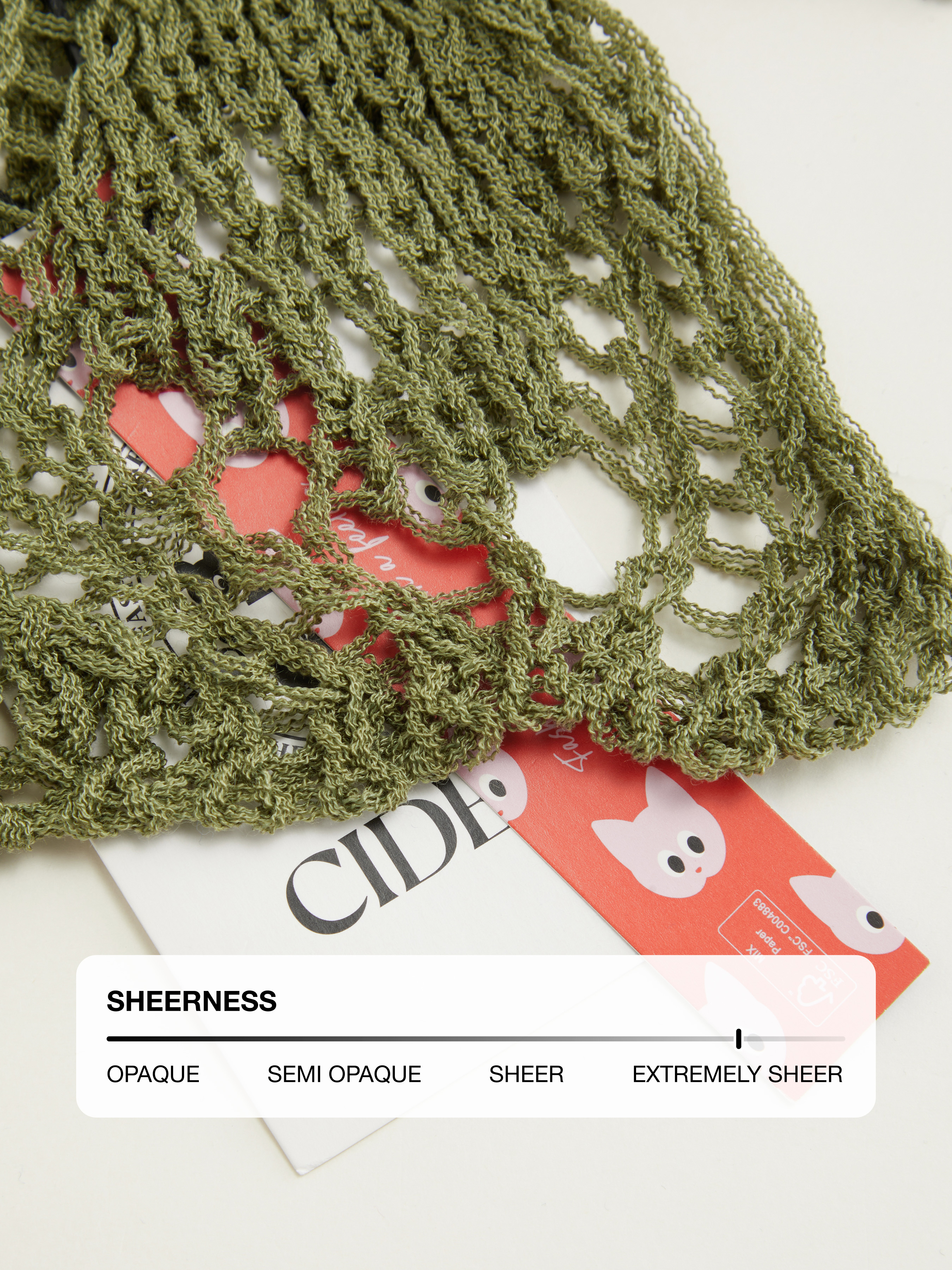 Knit V-neck Bell Sleeve Hollow Out Knotted See-through Top