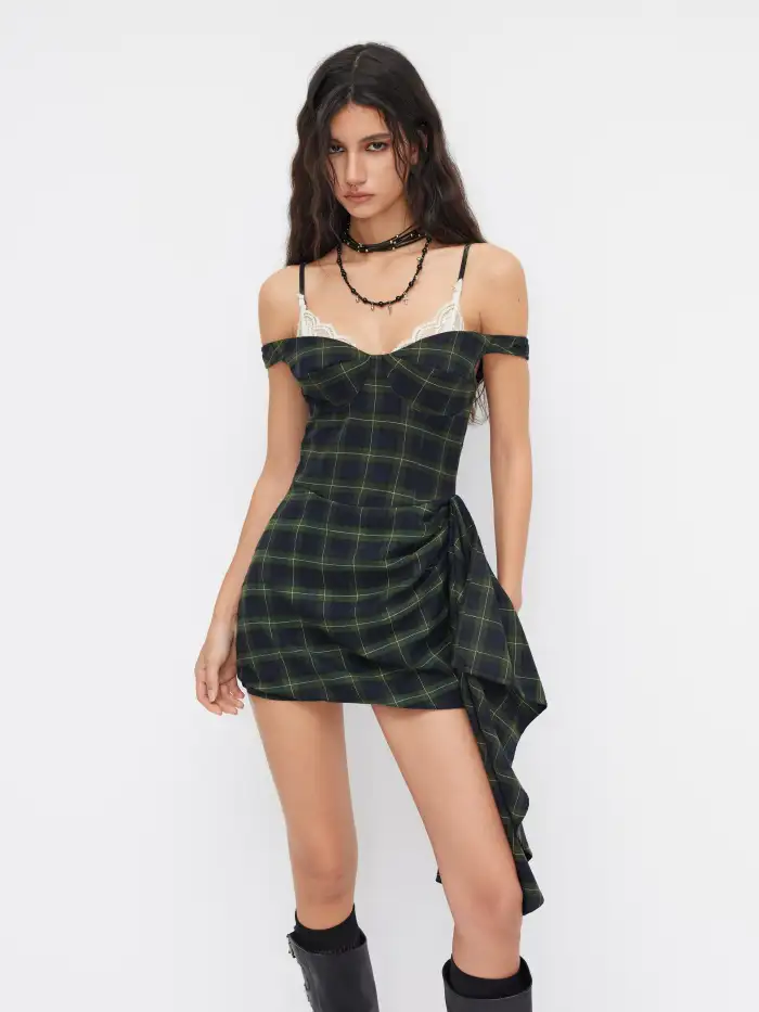 Denim Mid Waist Leopard Wide Leg Pants