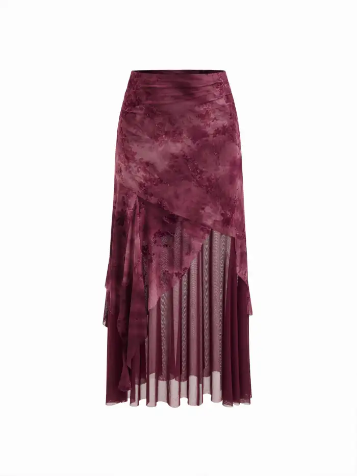 Satin Satin Boat Neck Ruched Maxi Dress For Work