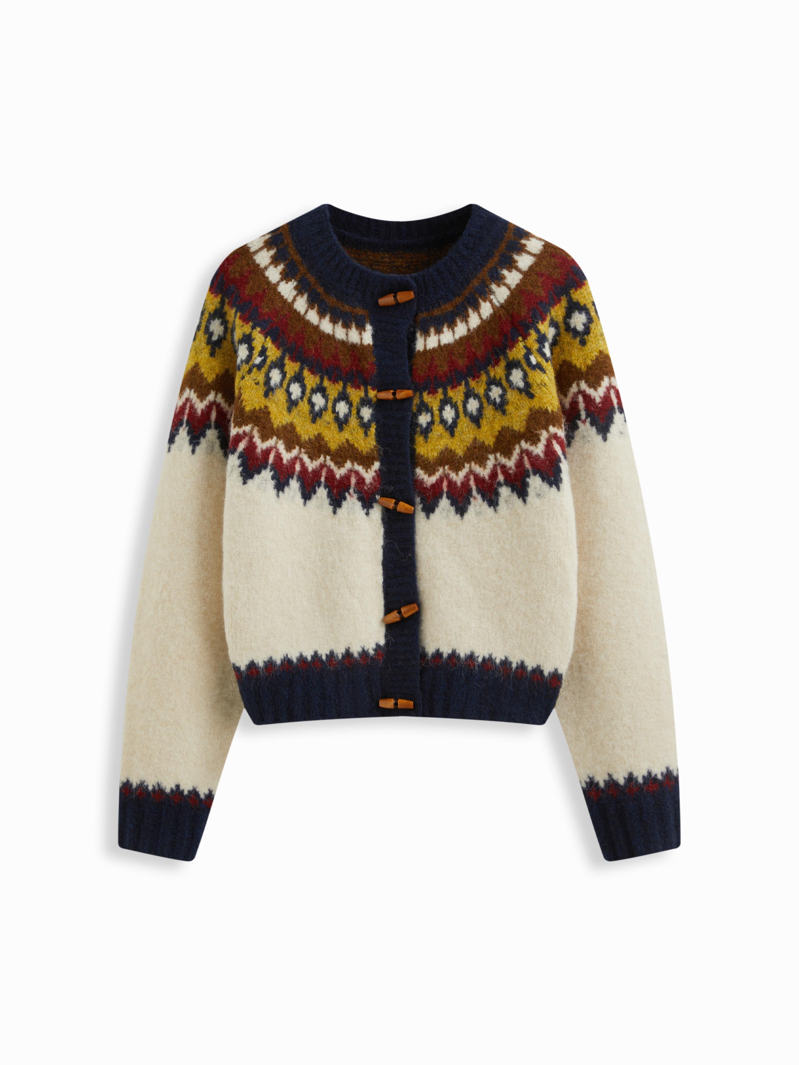 ニット生地 ポロストライプ ファジーボタンニット ミニドレス