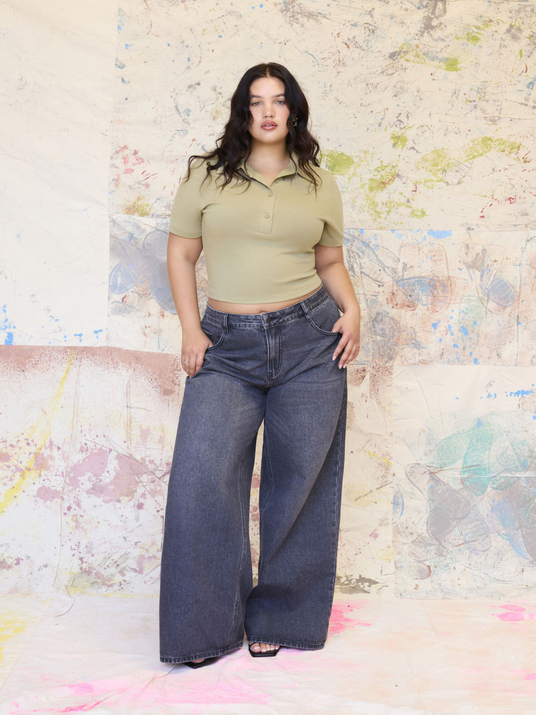 Low-Rise Baggy Kurve & Plus