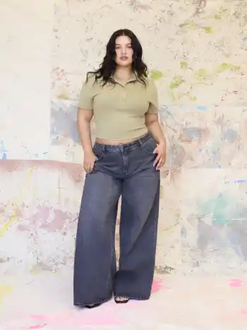 Low-Rise Baggy Curve & Plus
