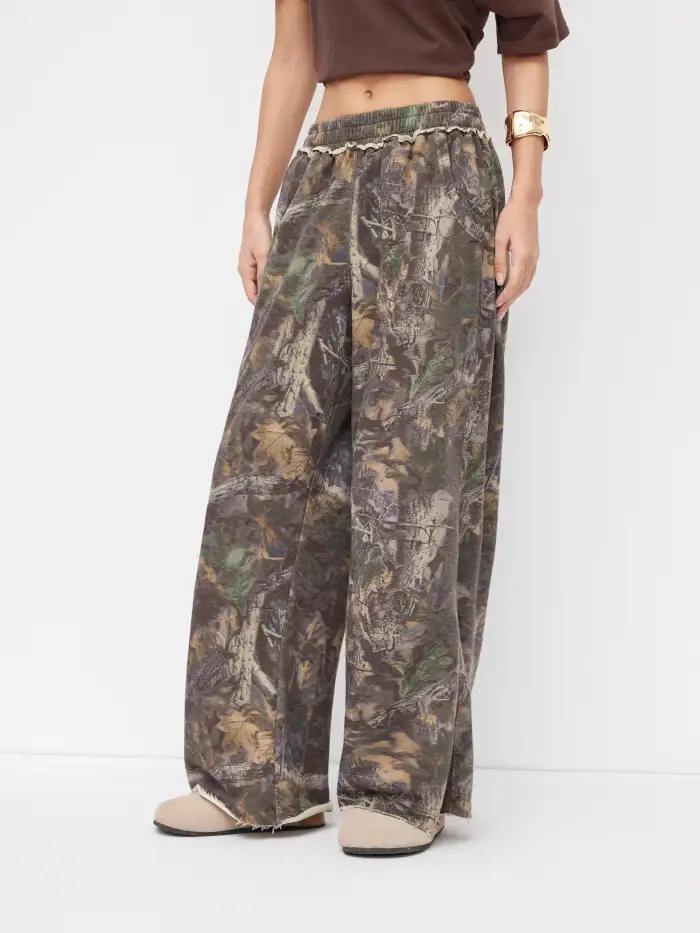 Cotton Low Rise Split Skort