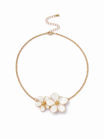 Halter Neckline Knotted Layered Ruffle Hem Blouse