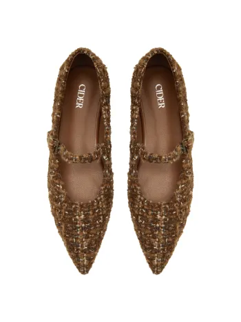 BALLERINE IN TWEED A PUNTA