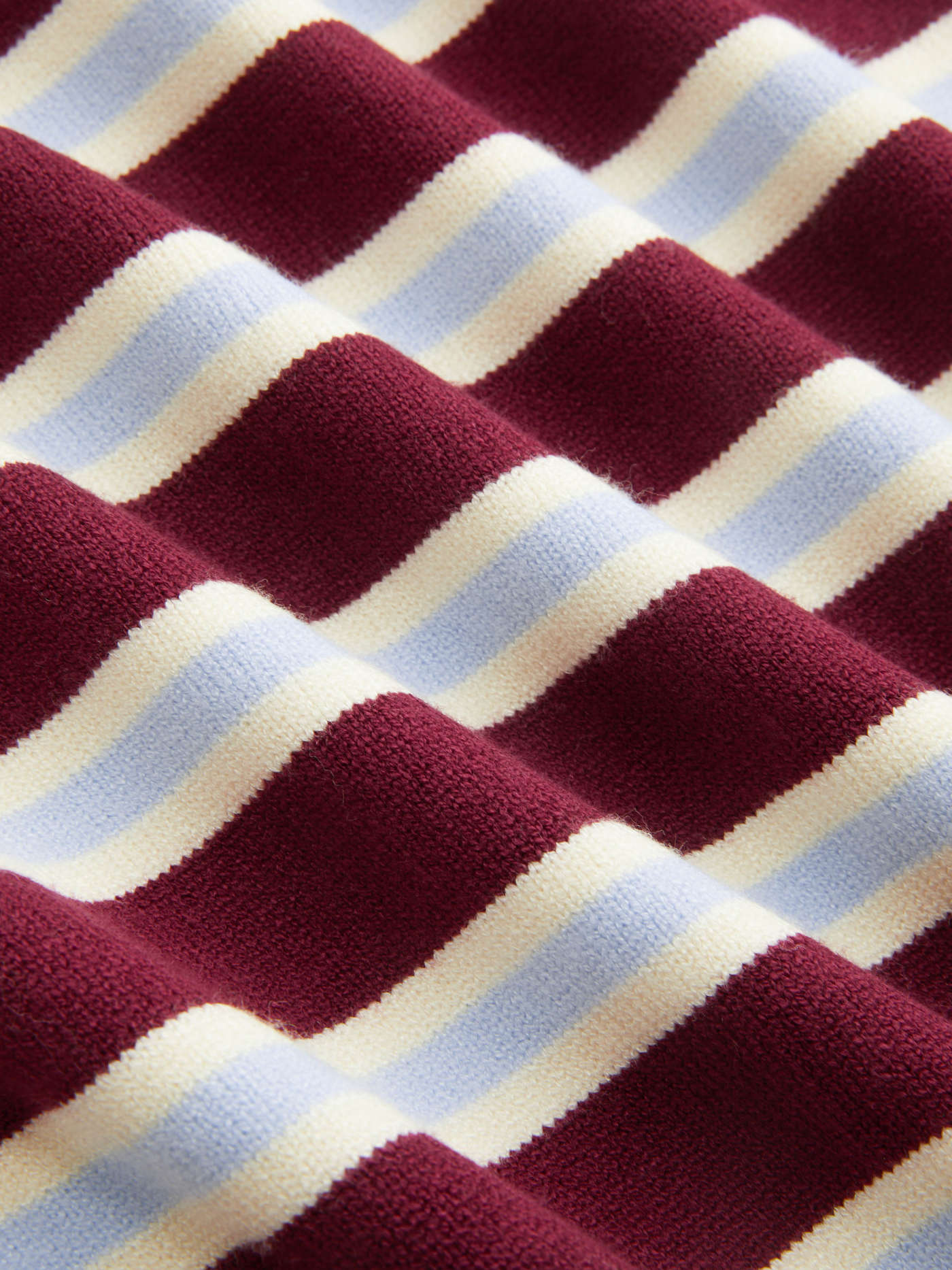 Knit Asymmetrical Neck Striped Top