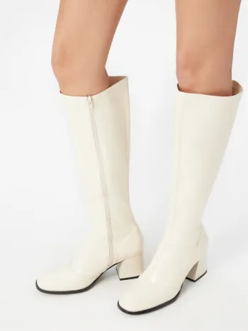 Cable Knit Off-shoulder Lantern Sleeve Oversized Top