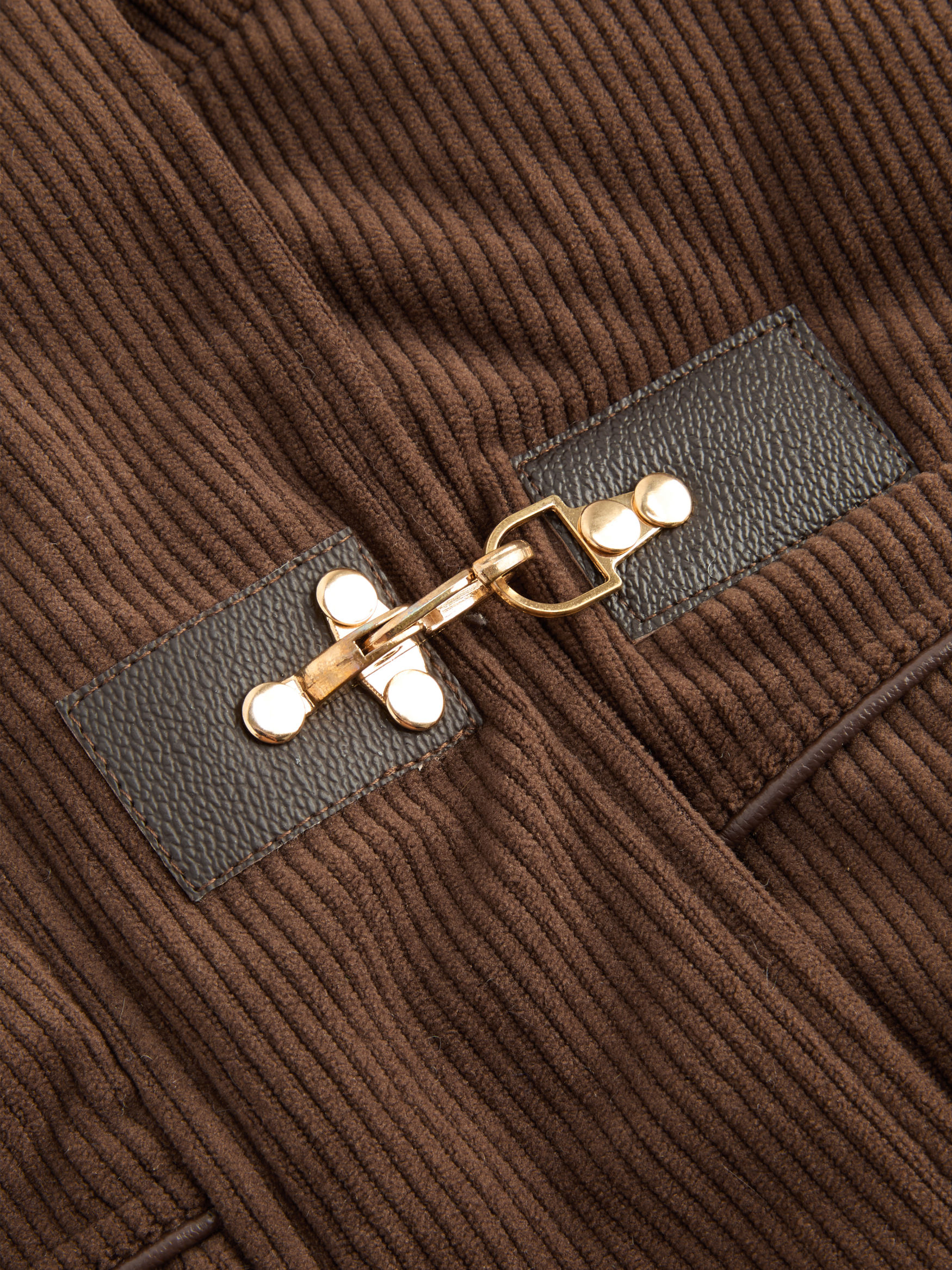 Cable Knit Wool-blend Striped Collar Long Sleeve Button Top