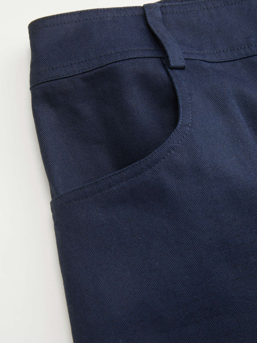 100% Cotton Mid Rise Strawberry Appliques Wide Leg Trousers