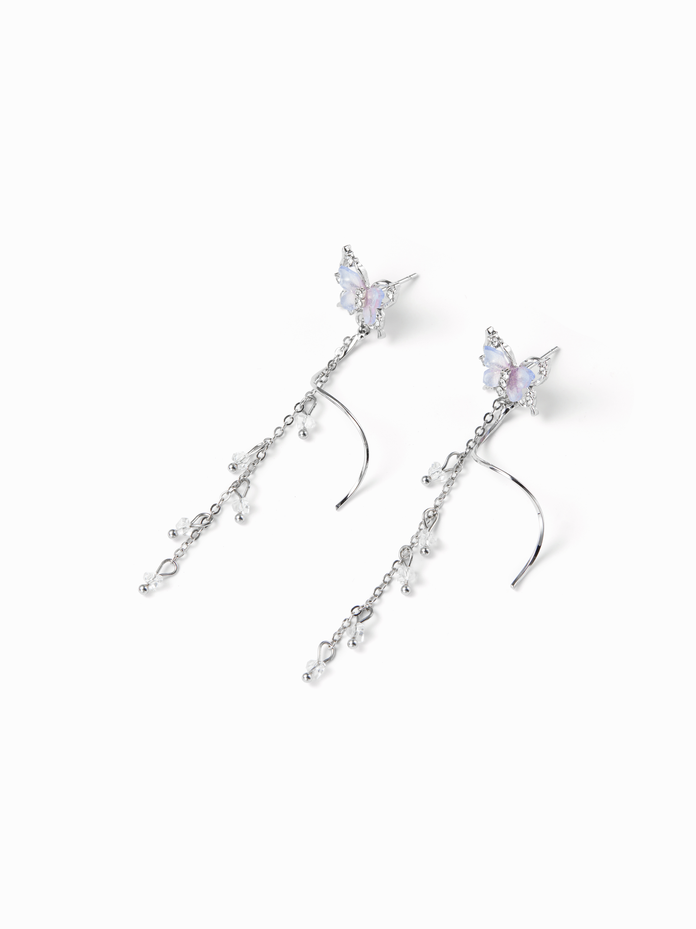 BUTTERFLY TASSEL HAIR CLAW