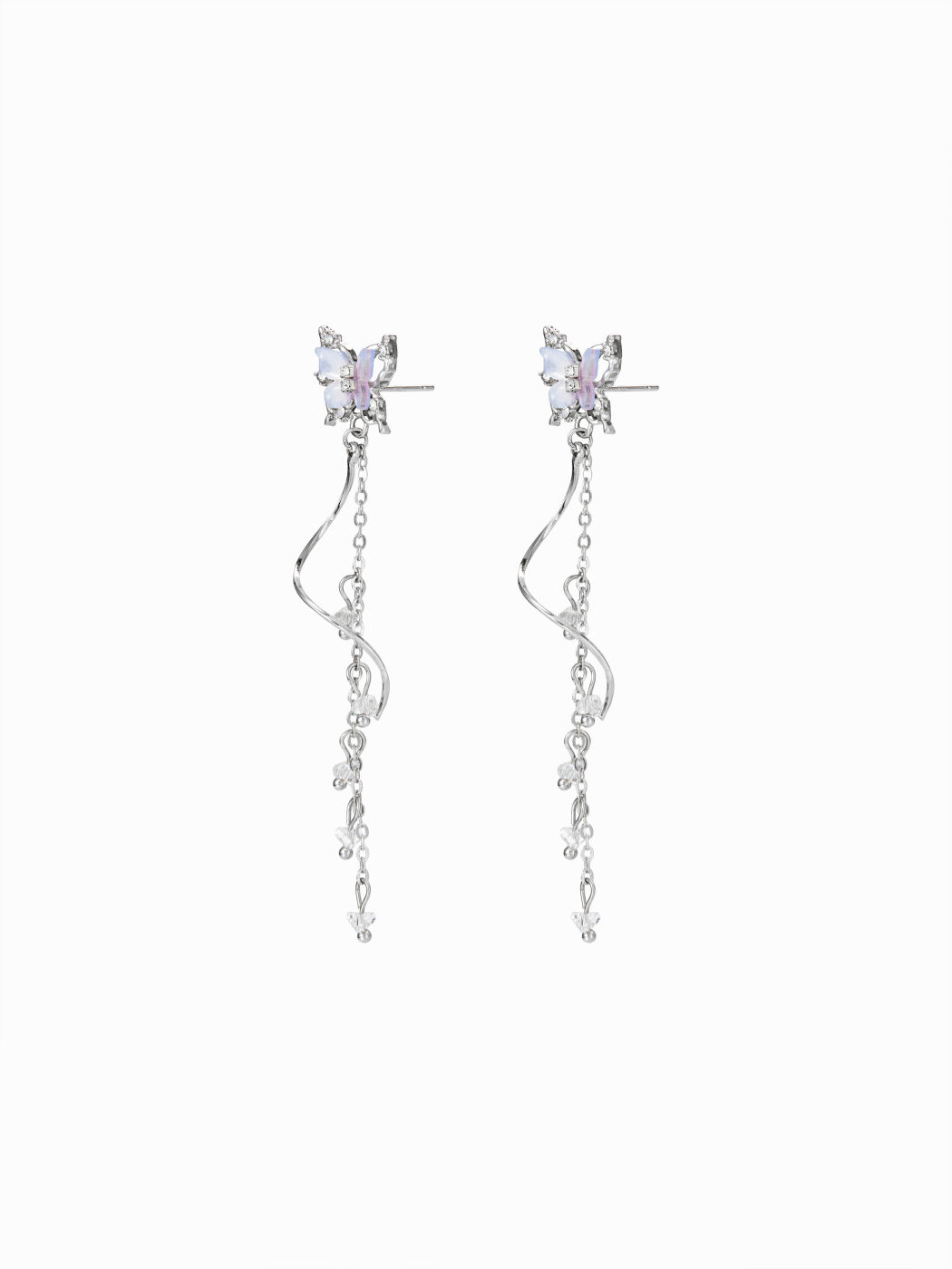 BUTTERFLY TASSEL HAIR CLAW