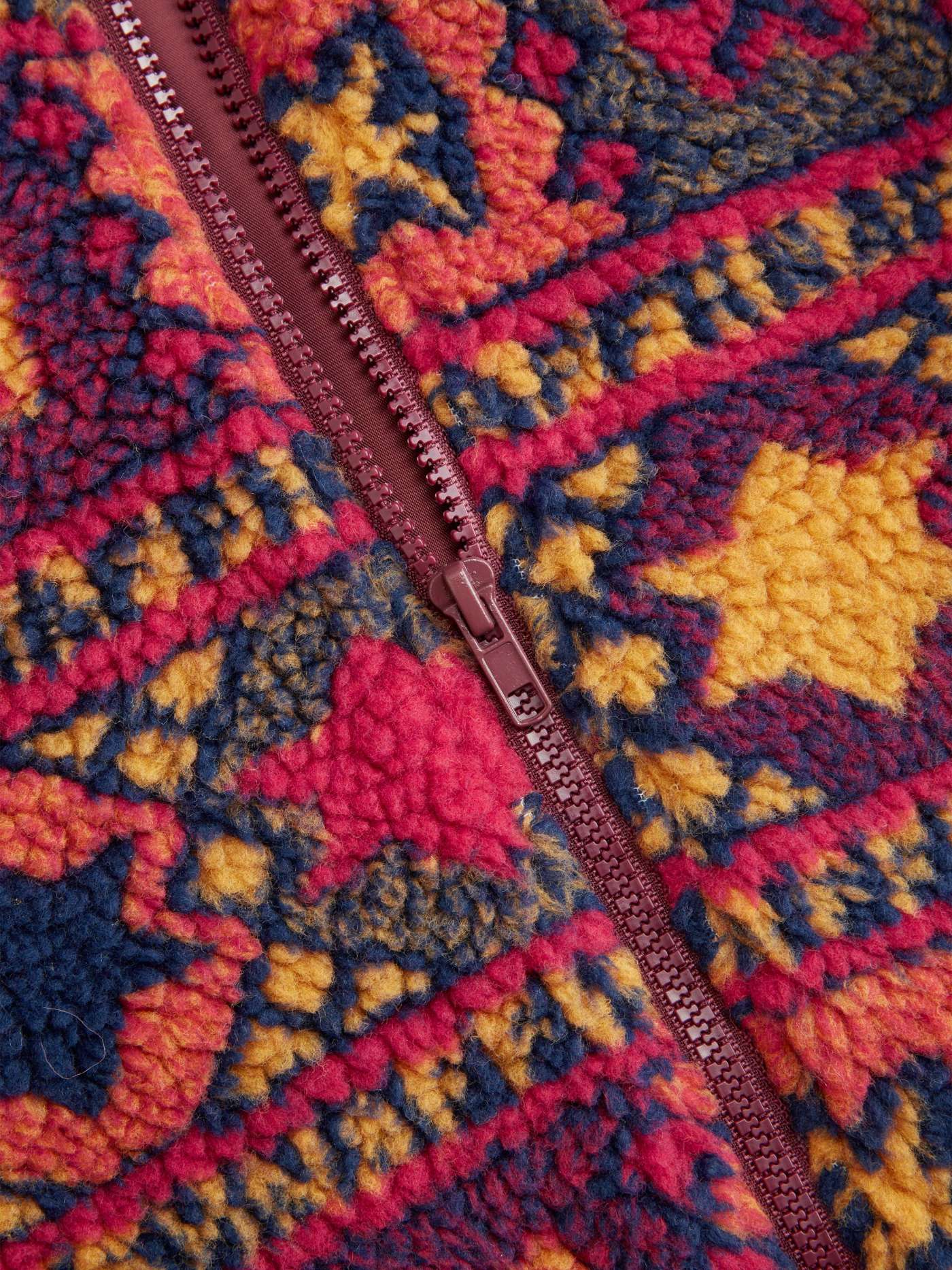 Faux Fur Collar Pocket Oversized Jacket Curve & Plus