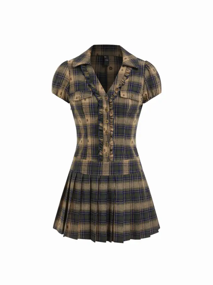 Denim Mid Waist Leopard Wide Leg Pants