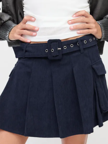 Cotton-blend Mid Rise Elastic Waist Floral Wide Leg Trousers