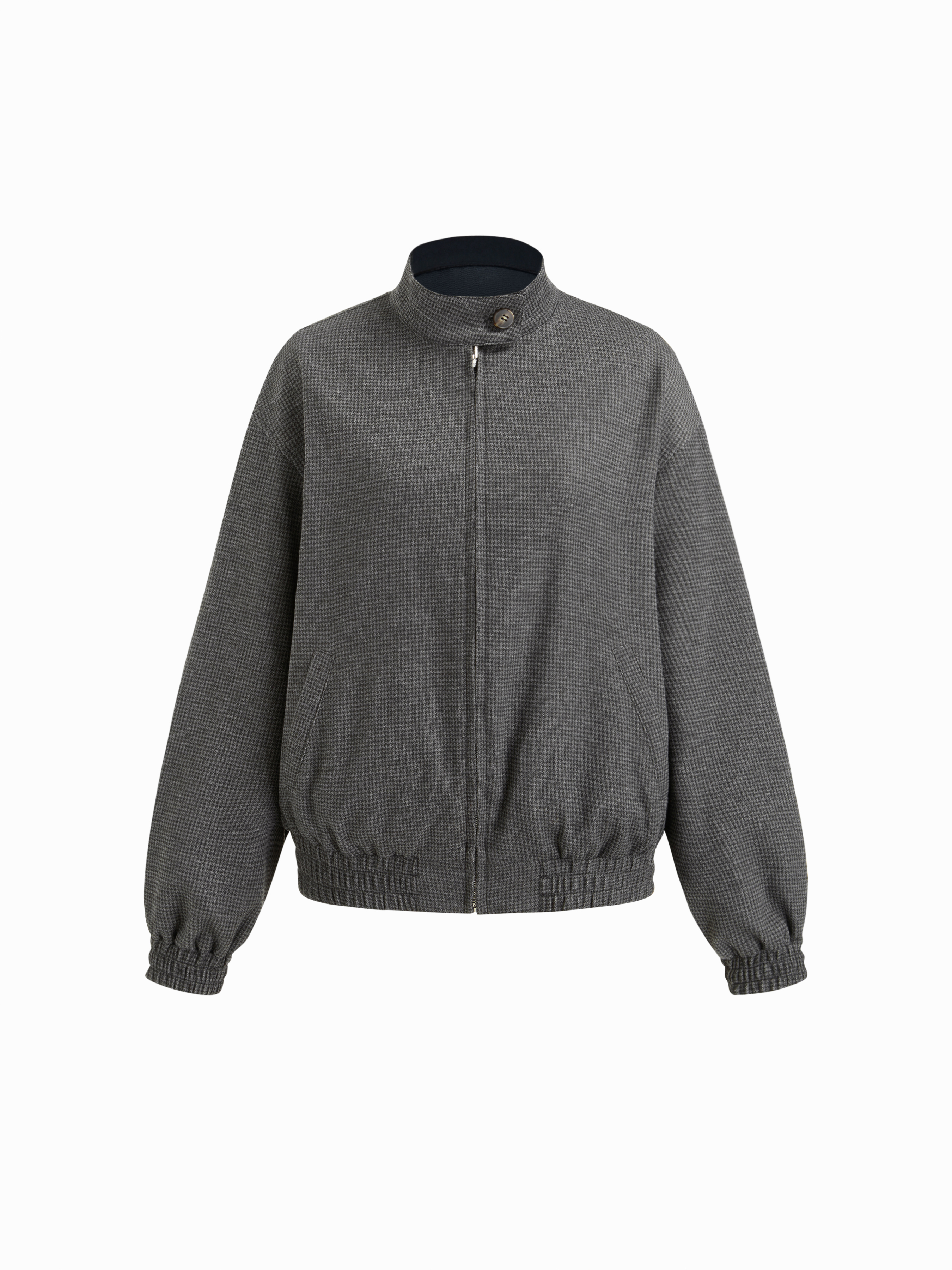 LOOK使用 ラウンジリザード コットンウール スタンドカラージャケット スタンドカラージャケット|レリアン | レリアン公式オンラインストア