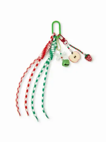 100% Cotton Mid Rise Strawberry Appliques Wide Leg Trousers Curve & Plus