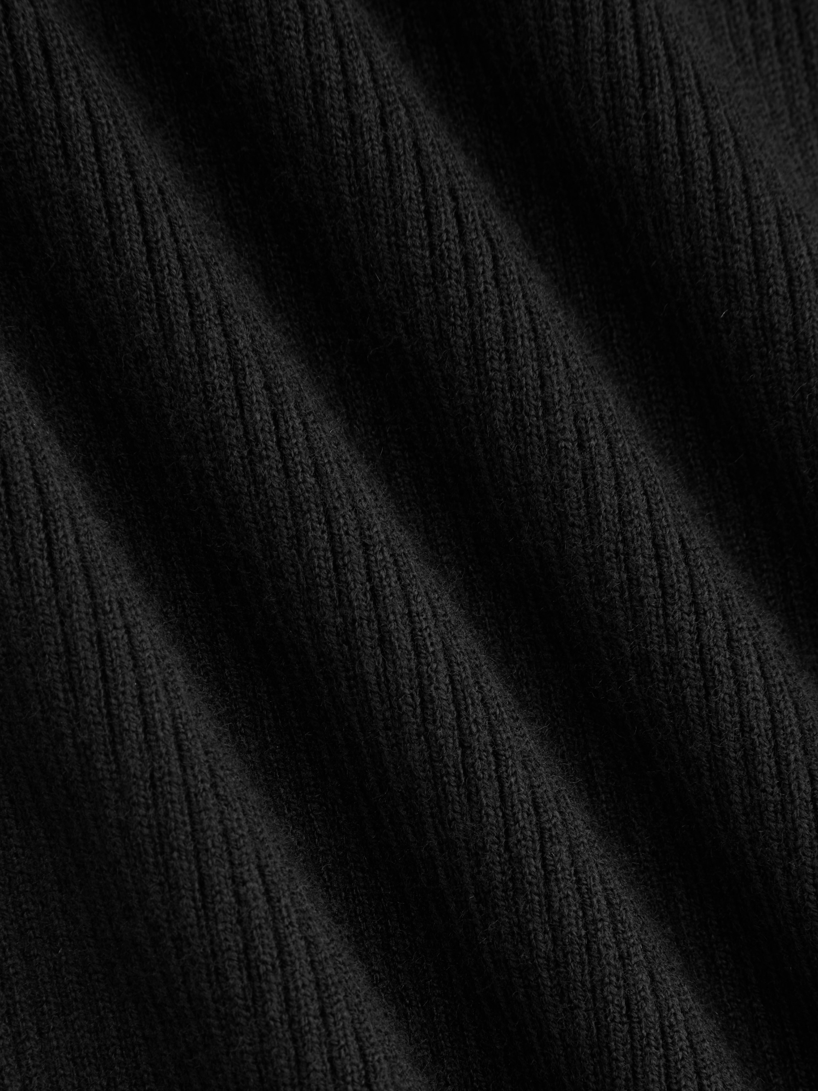 Knit Stand Collar Long Sleeve Colorblock Ruffle Trim Top